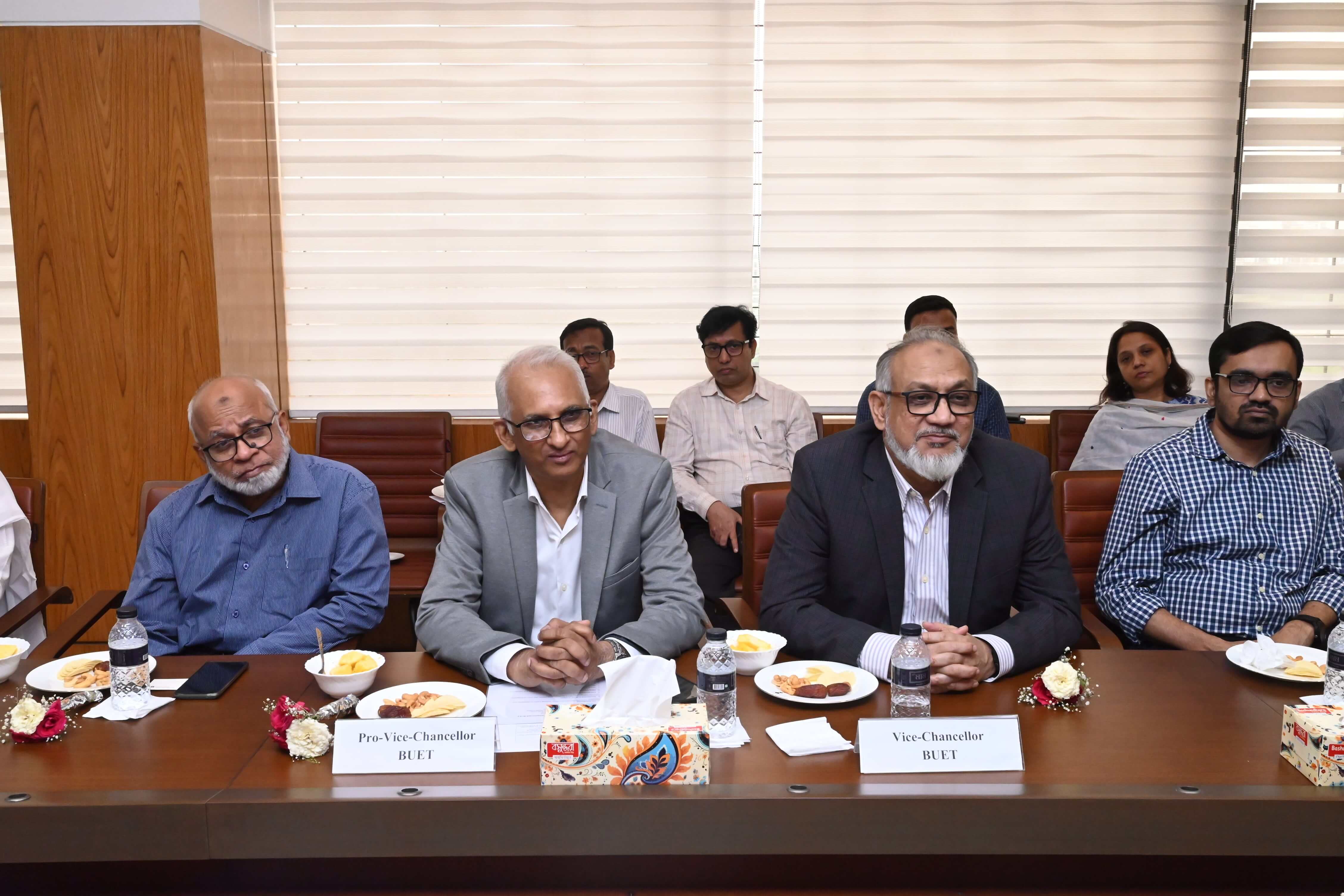 MoA Signing Ceremony between BUET and NJU