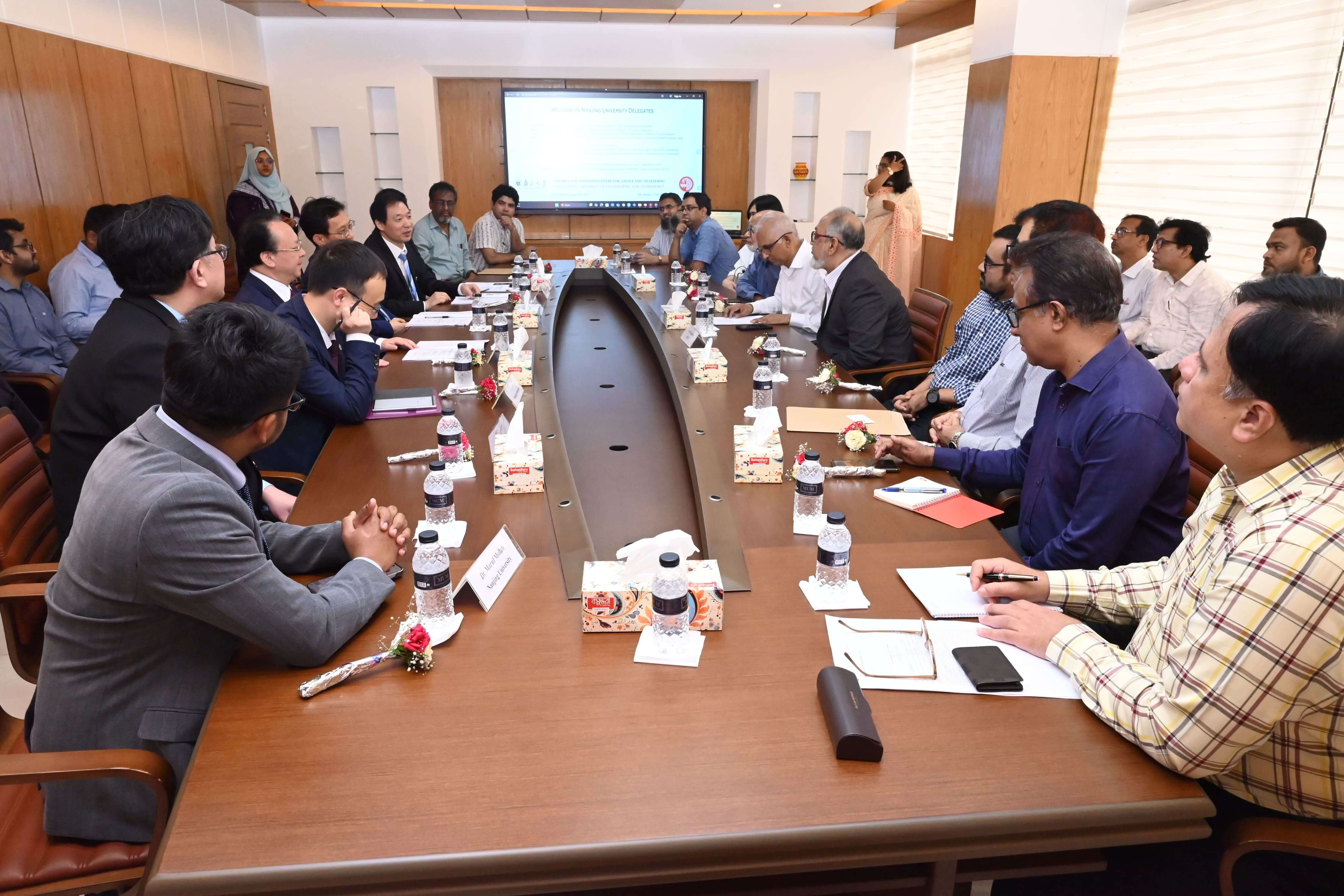 MoA Signing Ceremony between BUET and NJU