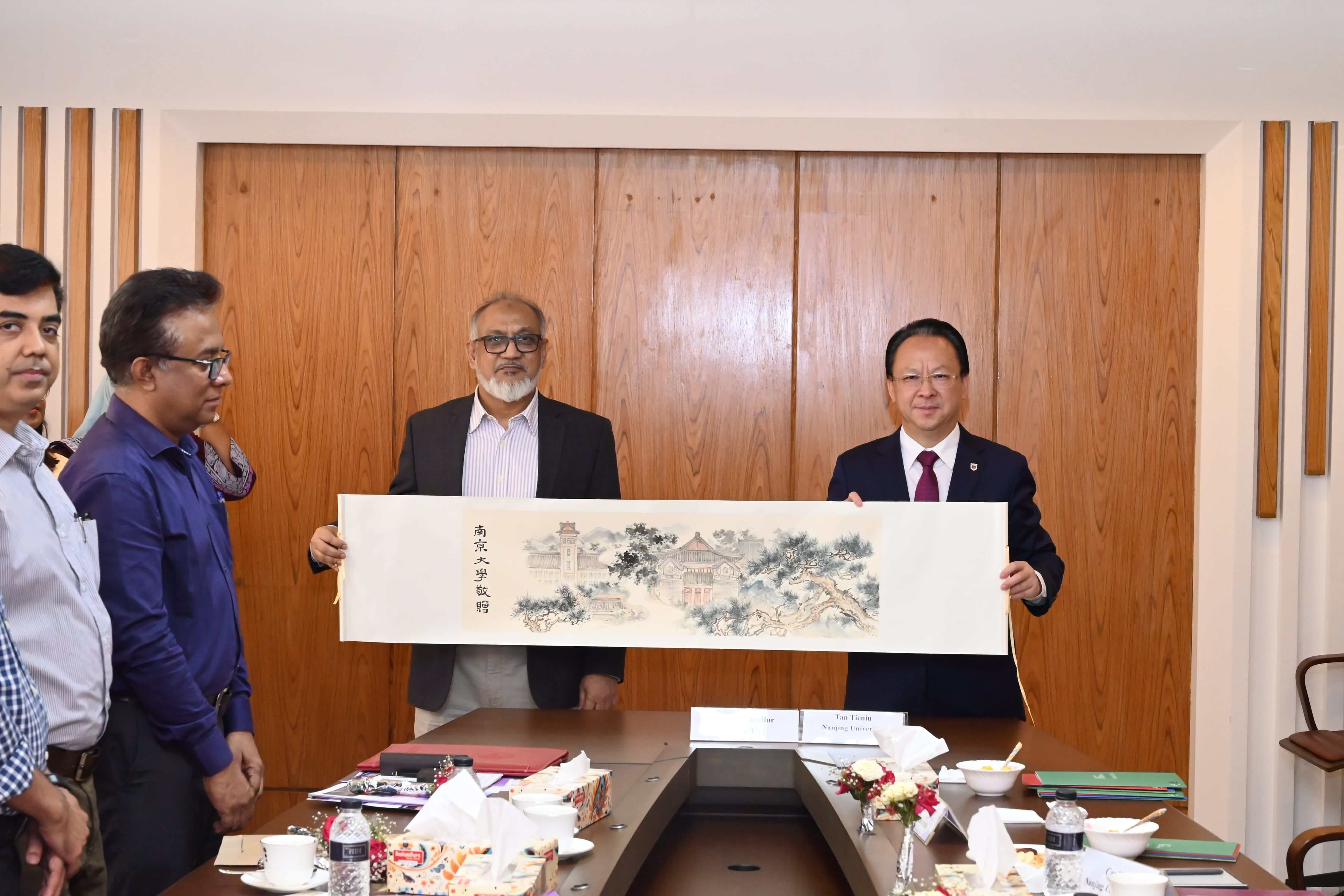 MoA Signing Ceremony between BUET and NJU